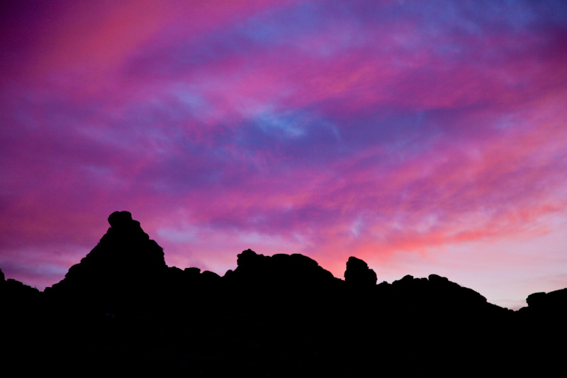 Sunset From Camp